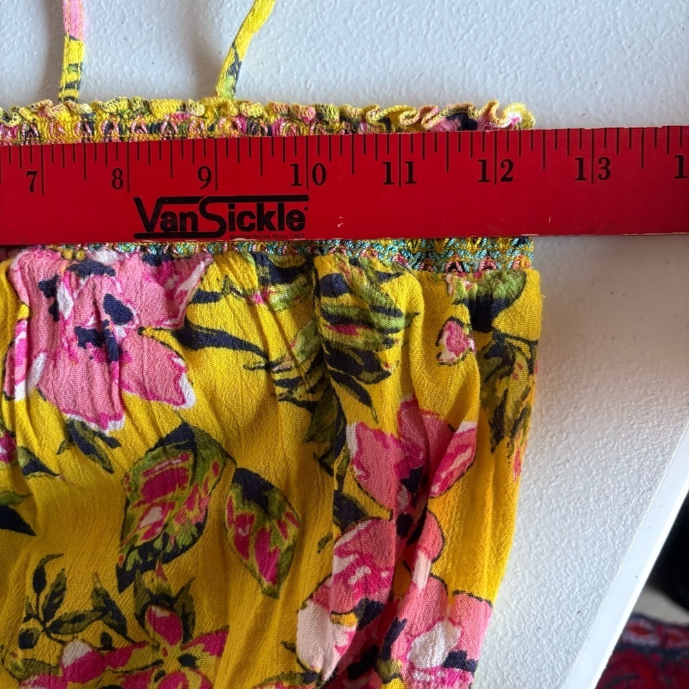 Tucker + Tate Girls Colorful Tank Top Elastic Waist and Smocked Chest L 10/12 - Picture 3 of 7